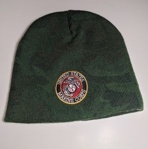 COPY - US Marine Corp | camo | beanie | patch EUC | OS